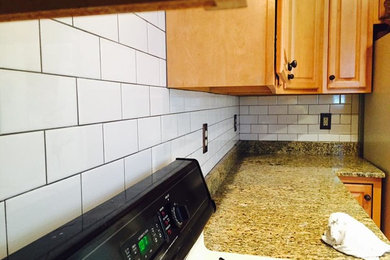 Example of a minimalist kitchen design in DC Metro