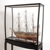 Display Case With Legs Handcrafted Wooden Display Case for Model Ships