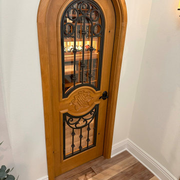 Custom Wine Cellar Door - Coto-Style