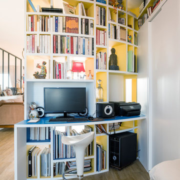 Meuble bibliothèque sur mesure