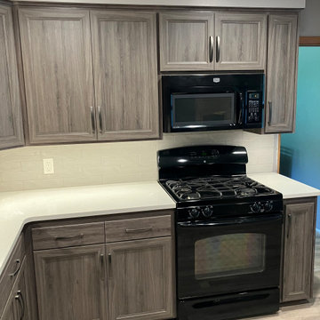 Kitchen Remodel Done in a Stunning Color