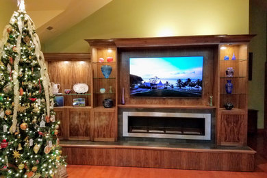 Example of a home theater design in Chicago