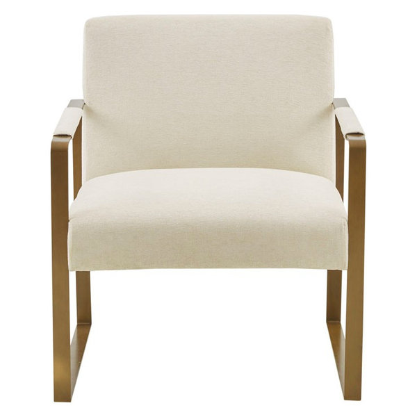 Martha Stewart Jayco Accent Chair With Cream Finish MT100-0123