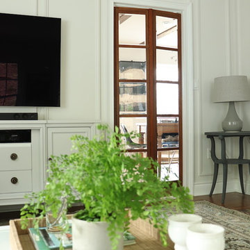 Award-Winning Living Room & Entry Design