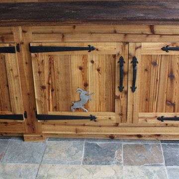 Exterior Cedar Entertainment Center