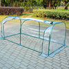 Outsunny 7'L x 3'W x 2.5'H PVC Metal Tunnel Greenhouse Kit with Strong Material