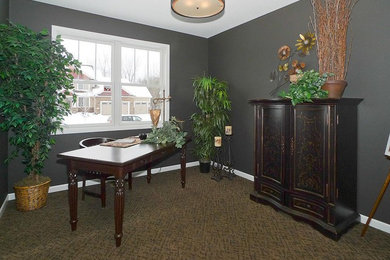 Inspiration for a home office remodel in Minneapolis