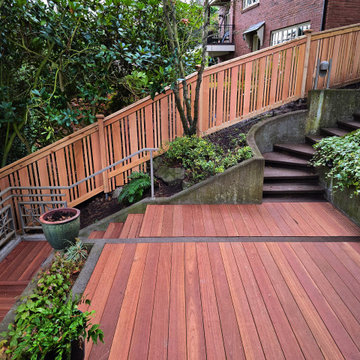 Exotic Hardwood Deck Installation – Seattle, WA