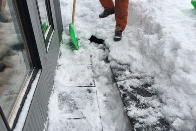 札幌市北区K様邸 すが漏れ＆雪庇 対策工事