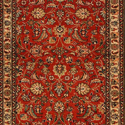 Persian Tabriz runner 3' X 12'11 - Area Rugs