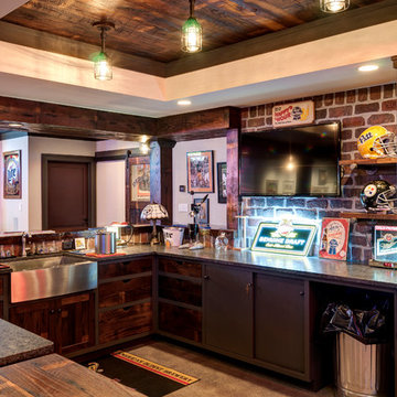 Industrial Home Bar