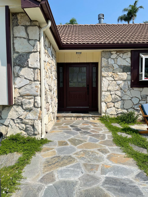 Help with paint colors for stone exterior!