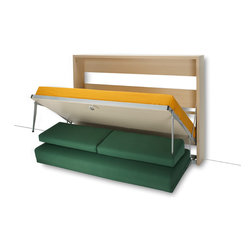 HOUDINI Horizontal Murphy Bed w/ Sofa - Murphy Beds
