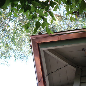 Seamless Copper Rain Gutters in Los Angeles