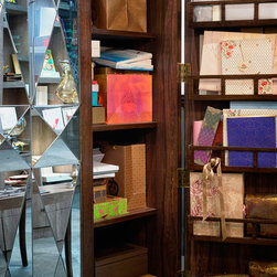 Metaphor | Mirror Fronted Cupboard &mdash; Interior View - Home Office Furniture