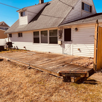 Custom Backyard Deck – Trex Composite | Langhorne, PA