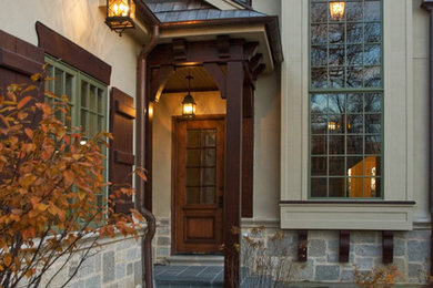 Example of a classic entryway design in Phoenix