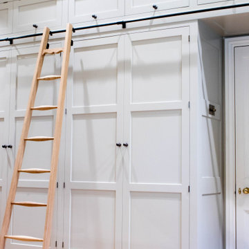 Fitted Wardrobes with Ladder Rail