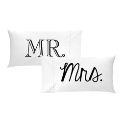 Oh, Susannah Mr and Mrs Pillow Cases (mixed font) - Products