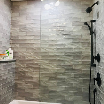 Glass Tile Bathroom