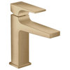 Hansgrohe 32506 Metropol 1.2 (GPM) 1 Hole Bathroom Faucet - Brushed Bronze