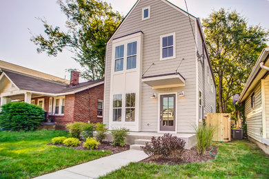 Example of an urban exterior home design in Nashville