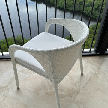 White Chair Set