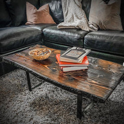 Shou Sugi Ban Coffee Table - Coffee Tables