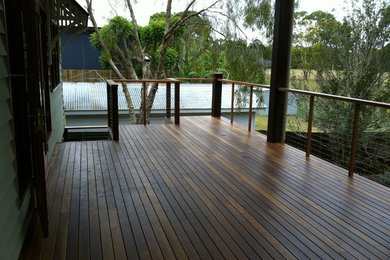 Country deck in Brisbane.