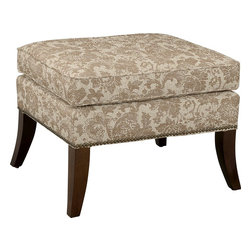 Moscato Ottoman by La-Z-Boy shown in Pebble - Products