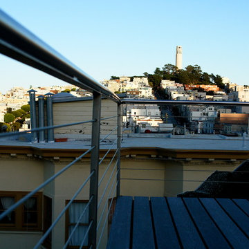 Exterior Roof Deck Railing