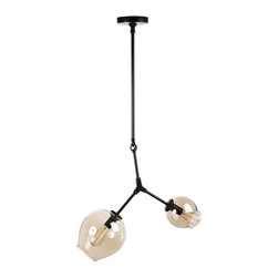 Cedric Pendant Lamp | Black - Pendant Lighting