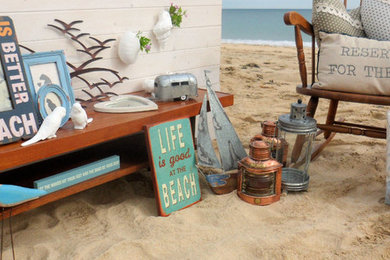Inspiration for a beach style home in Cornwall.