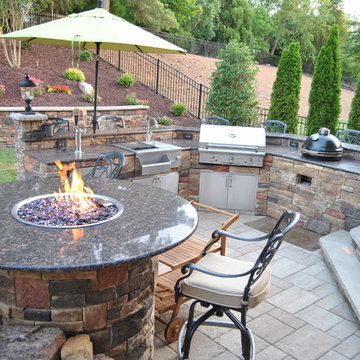 Charlotte gas fire table