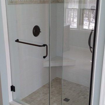 Subtle Blue Bath