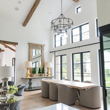 Modern Farmhouse with Golf Simulator