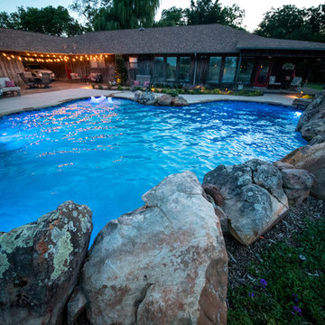 Backside of Pool 1