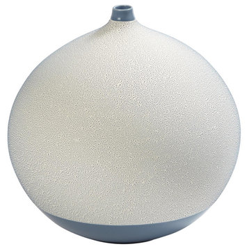Pixelated Ball Vase, Blue, Medium