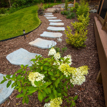Maple Creek Lake Home- stepping stones