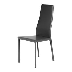 Joelle Fully Upholstered Dining Chair | Grey (Set of 2) - Armchairs And Accent Chairs