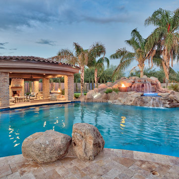 Beautiful Mesa, Arizona Backyard