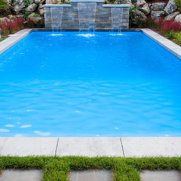 Pool with Water Feature