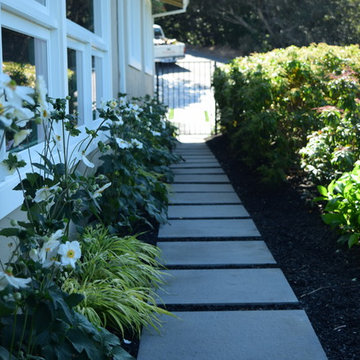 Bluestone patio and pergola