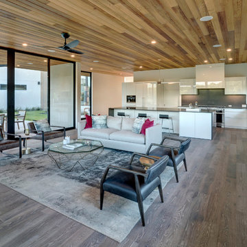 Austin, Texas Modern Home-Alaska White Oak