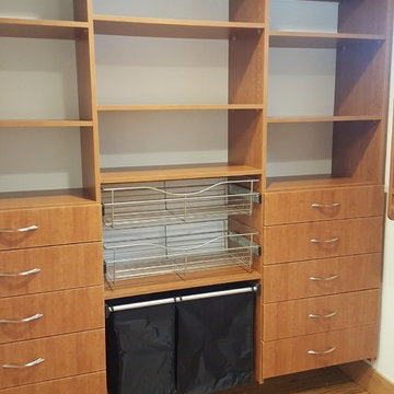 NIce size walk in master closet