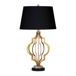 Bassett Mirror Clara Table Lamp in Bronze - Table Lamps