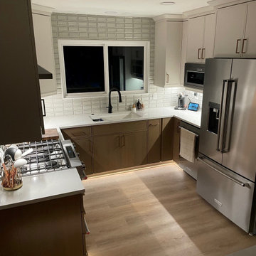 Calcutta Gold Silestone Kitchen PDX