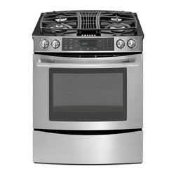Jenn-Air 30" Slide-in Gas Downdraft Range, Stainless/blk | JGS9900CDS - Gas Ranges And Electric Ranges