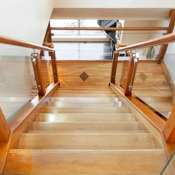 Downtown Ann Arbor Loft Stairway
