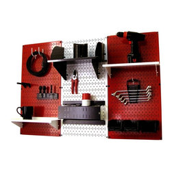 Customize with Pegboard Colors! - Garage And Tool Storage